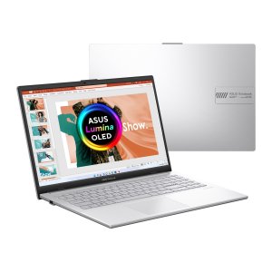 ASUS Vivobook Go 15 OLED E1504FA-L1772W AMD Ryzen™ 5 7520U Laptop 39.6 cm (15.6") Full HD 8 GB LPDDR5-SDRAM 256 GB SSD Wi-Fi 6E (802.11ax) Windows 11 Home in S mode Silver