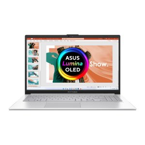ASUS Vivobook Go 15 OLED E1504FA-L1772W AMD Ryzen™ 5 7520U Laptop 39.6 cm (15.6") Full HD 8 GB LPDDR5-SDRAM 256 GB SSD Wi-Fi 6E (802.11ax) Windows 11 Home in S mode Silver