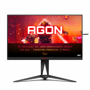 AOC AGON 5 AG325QZN/EU LED display 80 cm (31.5″) 2560 x 1440 pixels Quad HD Black