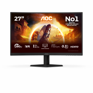 AOC G4 C27G4ZXE computer monitor 68.6 cm (27″) 1920 x 1080 pixels Full HD LED Black, Grey