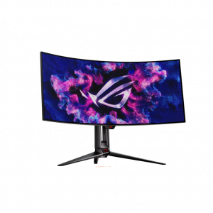 ASUS ROG Swift OLED PG34WCDM computer monitor 86.2 cm (33.9") 3440 x 1440 pixels UltraWide Quad HD LCD Black
