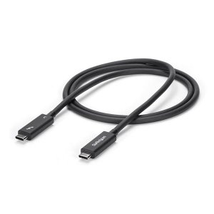 StarTech.com 3 ft. (1 m) Thunderbolt 3 Cable with 100W Power Delivery - 40Gbps