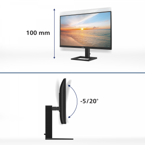 Philips 27E1N1800AE/00 computer monitor 68.6 cm (27") 3840 x 2160 pixels 4K Ultra HD LED Black