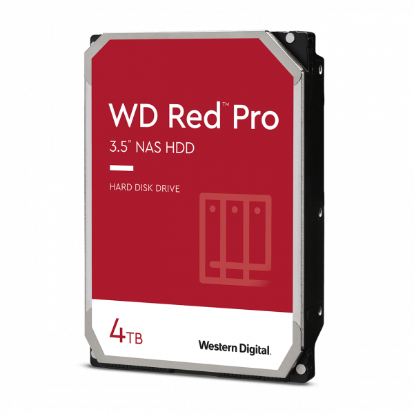 Western Digital Red Pro internal hard drive 4 TB 7200 RPM 256 MB 3.5" Serial ATA