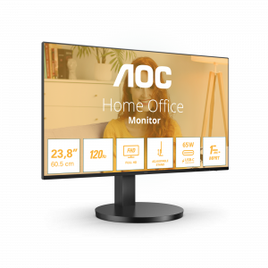 AOC B3 24B3CF2 computer monitor 60.5 cm (23.8") 1920 x 1080 pixels Full HD LED Black