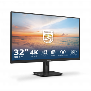 Philips 1000 series 32E1N1800LA/00 LED display 80 cm (31.5") 3840 x 2160 pixels 4K Ultra HD LCD Black