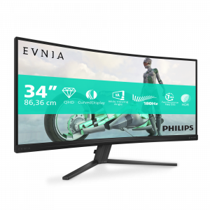 Philips Evnia 34M2C3500L/00 computer monitor 86.4 cm (34") 3440 x 1440 pixels Wide Quad HD LCD Black
