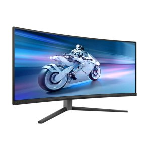 Philips Evnia 34M2C6500/00 computer monitor 86.4 cm (34") 3440 x 1440 pixels Wide Quad HD QD-OLED Grey