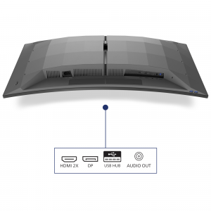 Philips Evnia 34M2C6500/00 computer monitor 86.4 cm (34") 3440 x 1440 pixels Wide Quad HD QD-OLED Grey