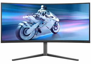 Philips Evnia 34M2C6500/00 computer monitor 86.4 cm (34") 3440 x 1440 pixels Wide Quad HD QD-OLED Grey