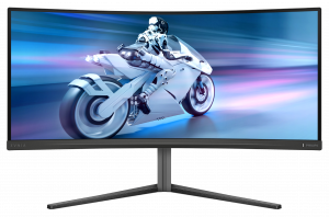 Philips Evnia 34M2C6500/00 computer monitor 86.4 cm (34") 3440 x 1440 pixels Wide Quad HD QD-OLED Grey