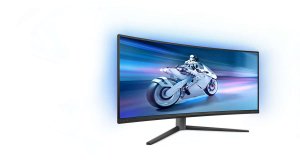 Philips Evnia 34M2C6500/00 computer monitor 86.4 cm (34") 3440 x 1440 pixels Wide Quad HD QD-OLED Grey