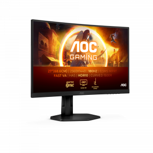 AOC G4 CQ27G4X computer monitor 68.6 cm (27") 2560 x 1440 pixels Quad HD LCD Black