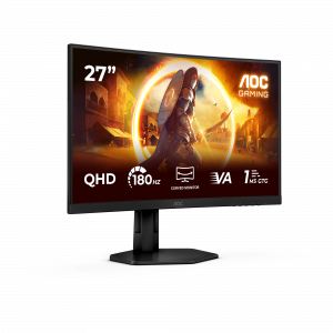 AOC G4 CQ27G4X computer monitor 68.6 cm (27") 2560 x 1440 pixels Quad HD LCD Black