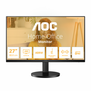 AOC U27B3AF computer monitor 68.6 cm (27″) 3840 x 2160 pixels 4K Ultra HD LED Black