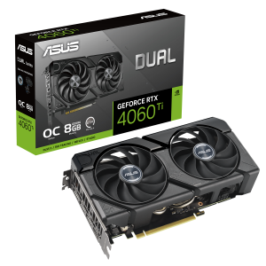 ASUS Dual -RTX4060TI-O8G-EVO NVIDIA GeForce RTX 4060 Ti 8 GB GDDR6