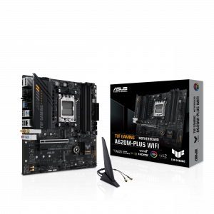 ASUS TUF GAMING A620M-PLUS WIFI AMD A620 Socket AM5 micro ATX