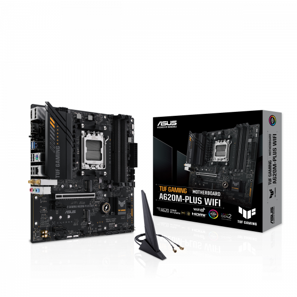 ASUS TUF GAMING A620M-PLUS WIFI AMD A620 Socket AM5 micro ATX