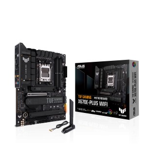 ASUS TUF GAMING X670E-PLUS WIFI AMD X670 Socket AM5 ATX