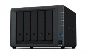 Synology DiskStation DS1522+ NAS/storage server Tower AMD Embedded R-Series SoC R1600 8 GB DDR4 0 TB DiskStation Manager Black
