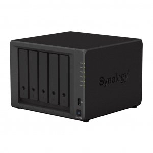 Synology DiskStation DS1522+ NAS/storage server Tower AMD Embedded R-Series SoC R1600 8 GB DDR4 0 TB DiskStation Manager Black