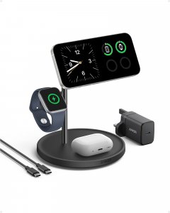 Anker MagGo Universal Black USB Wireless charging Fast charging Indoor