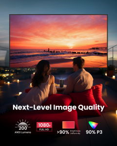 Anker Nebula Capsule 3 Standard throw projector 200 ANSI lumens DLP 1080p (1920x1080) Black, Red