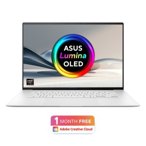 ASUS Zenbook S 16 UM5606WA-RJ091W AMD Ryzen AI 9 HX 370 Laptop 40.6 cm (16") Touchscreen 3K 32 GB LPDDR5x-SDRAM 1 TB SSD Wi-Fi 7 (802.11be) Windows 11 Home White