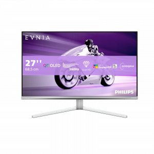 Philips Evnia 8000 27M2N8500/00 computer monitor 67.3 cm (26.5") 2560 x 1440 pixels Quad HD QD-OLED White