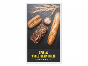 Sharp EP-C251 Digital signage flat panel 64.3 cm (25.3″) Wi-Fi Quad HD+ White