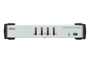 ATEN CS1914 KVM switch Black, Grey