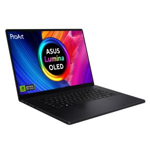 ASUS ProArt P16 H7606WI-ME025W AMD Ryzen AI 9 HX 370 Laptop 40.6 cm (16") Touchscreen WQUXGA 32 GB LPDDR5x-SDRAM 1 TB SSD NVIDIA GeForce RTX 4070 Wi-Fi 7 (802.11be) Windows 11 Home Black