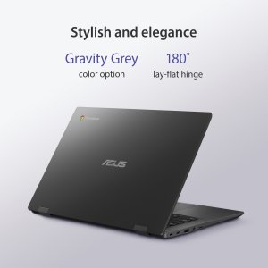 ASUS Chromebook CM14 CM1402CM2A-NK0116 MediaTek Kompanio 520 35.6 cm (14") Full HD 4 GB LPDDR4x-SDRAM 128 GB eMMC Wi-Fi 6 (802.11ax) ChromeOS Grey