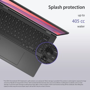 ASUS Chromebook CM14 CM1402CM2A-NK0116 MediaTek Kompanio 520 35.6 cm (14") Full HD 4 GB LPDDR4x-SDRAM 128 GB eMMC Wi-Fi 6 (802.11ax) ChromeOS Grey