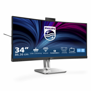 Philips 6000 series 34B2U6603CH/00 computer monitor 86.4 cm (34") 3440 x 1440 pixels Wide Quad HD LCD Grey