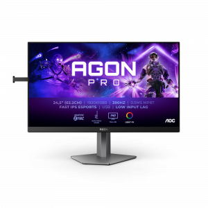 AOC AGON PRO AG256FS computer monitor 62.2 cm (24.5″) 1920 x 1080 pixels Full HD LCD Black