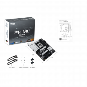 ASUS PRIME X870-P AMD X870 Socket AM5 ATX