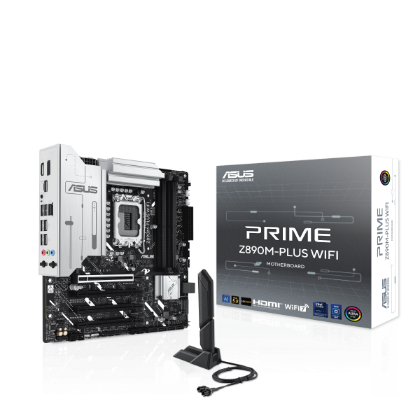 ASUS PRIME Z890M-PLUS WIFI Intel Z890 LGA 1851 (Socket V1) micro ATX