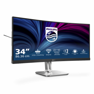 Philips 5000 series 34B2U5600C/00 computer monitor 86.4 cm (34") 3440 x 1440 pixels Dual QHD LCD Grey