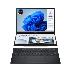 ASUS Zenbook Duo UX8406MA-PZ442X Intel Core Ultra 9 185H Hybrid (2-in-1) 35.6 cm (14″) Touchscreen 3K 32 GB LPDDR5x-SDRAM 2 TB SSD Wi-Fi 6E (802.11ax) Windows 11 Pro Grey