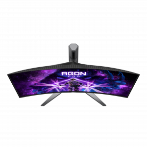 AOC AGON PRO AG346UCD computer monitor 86.4 cm (34") 3440 x 1440 pixels Wide Quad HD QD-OLED Black, Grey
