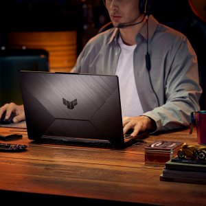 ASUS TUF Gaming A15 FA506NCR-HN015W AMD Ryzen™ 7 7435HS Laptop 39.6 cm (15.6") Full HD 16 GB DDR5-SDRAM 1 TB SSD NVIDIA GeForce RTX 3050 Wi-Fi 6 (802.11ax) Windows 11 Home Black