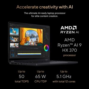 ASUS ProArt PX13 HN7306WV-LX012W AMD Ryzen AI 9 HX 370 Hybrid (2-in-1) 33.8 cm (13.3") Touchscreen 3K 24 GB LPDDR5x-SDRAM 1 TB SSD NVIDIA GeForce RTX 4060 Wi-Fi 7 (802.11be) Windows 11 Home Black