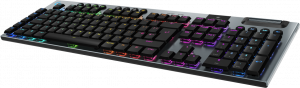 Logitech G G915 X LIGHTSPEED keyboard Gaming USB + RF Wireless + Bluetooth QWERTY UK English Black