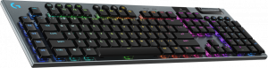 Logitech G G915 X LIGHTSPEED keyboard Gaming USB + RF Wireless + Bluetooth QWERTY UK English Black