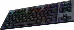 Logitech G G915 X LIGHTSPEED keyboard Gaming USB + RF Wireless + Bluetooth QWERTY UK English Black