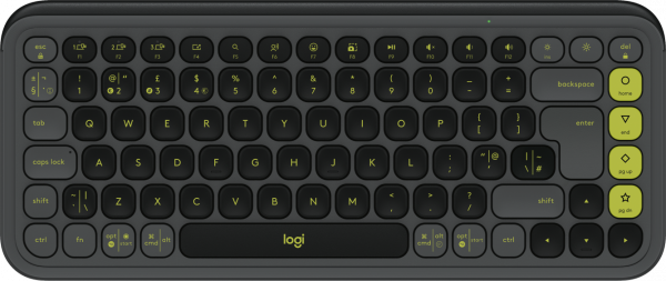 Logitech 920-013150 keyboard Universal Bluetooth QWERTY UK English Graphite, Green
