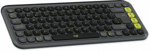 Logitech 920-013150 keyboard Universal Bluetooth QWERTY UK English Graphite, Green