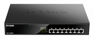 D-Link DGS-1008MP 8-Port Desktop Gigabit Max PoE Switch