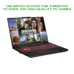 ASUS TUF Gaming FX607VU-RL033W Intel® Core™ i7 i7-13620H Laptop 40.6 cm (16") WUXGA 16 GB DDR5-SDRAM 512 GB SSD NVIDIA GeForce RTX 4050 Wi-Fi 6 (802.11ax) Windows 11 Home Black, Grey